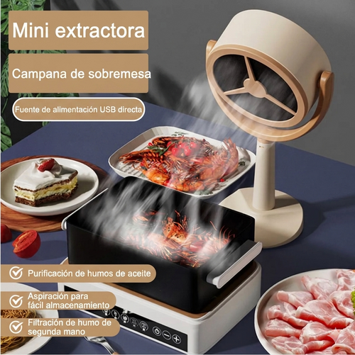 Extractor de humo para interiores